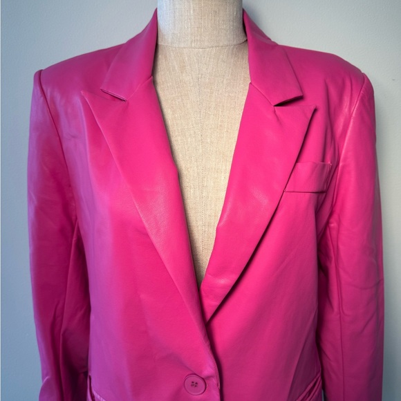 Women's Pink Blazer - Picture 2 of 4